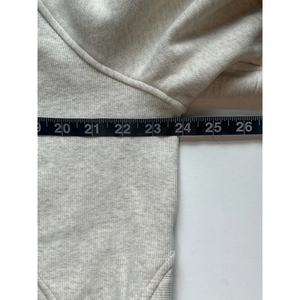 Lululemon Scuba Oversized Hoodie Heathered Core Ultra Light Grey M/L LW3IUJS